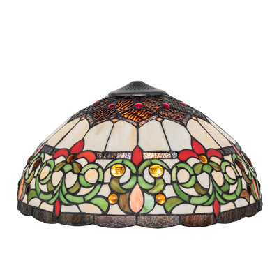 Meyda Tiffany & Stained Glass 9'' H x 18'' W Glass Bowl Lamp Shade