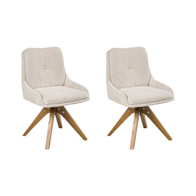 41 cm H Fabric Accent in Beige