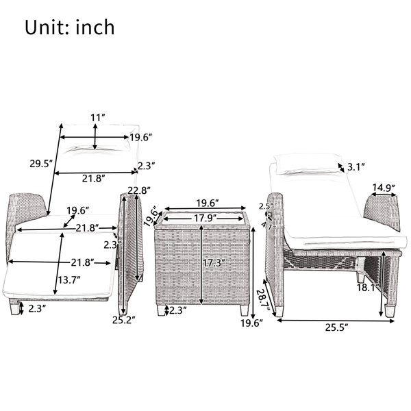 Dimensions du produit