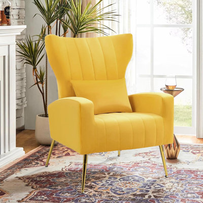 Mahith 27'' Wide Velvet Armchair
