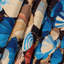 Tapisserie murale de parasols de plage nautiques-133634749