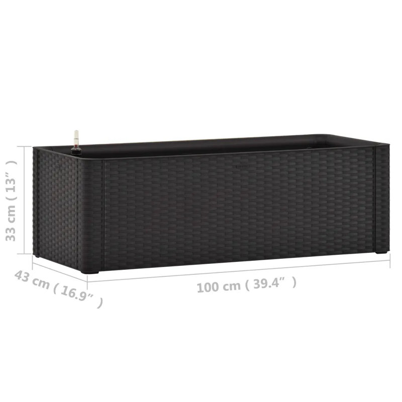 Marin Planter Box, Anthracite