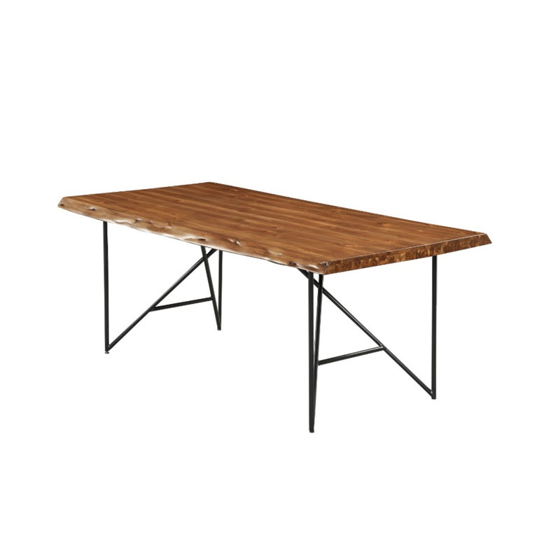Templeman Acacia Solid Wood Dining Table