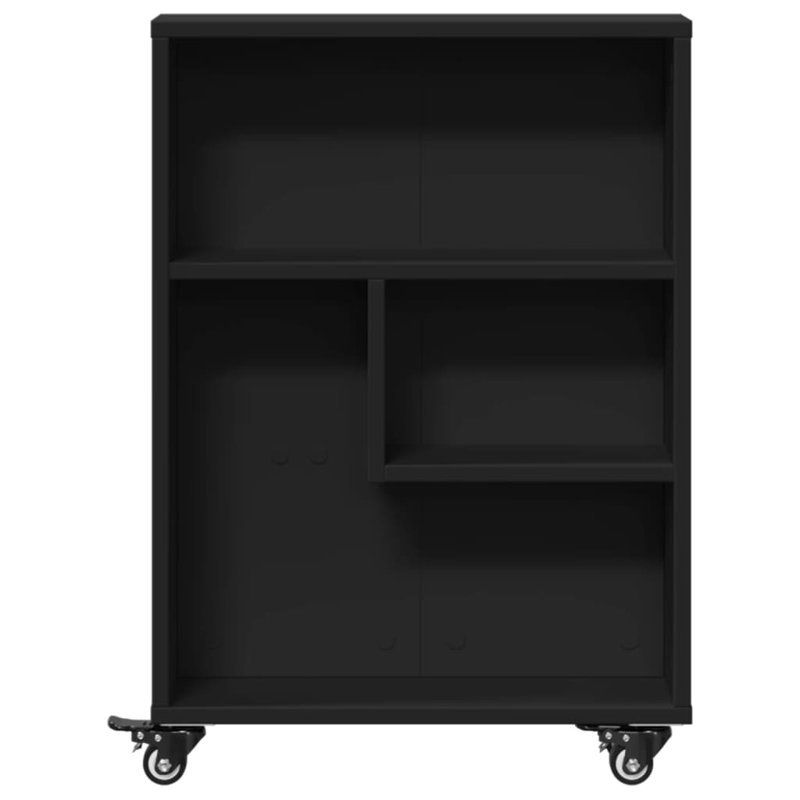 Ricaria 68cm H x 48cm W Bookcase, Black