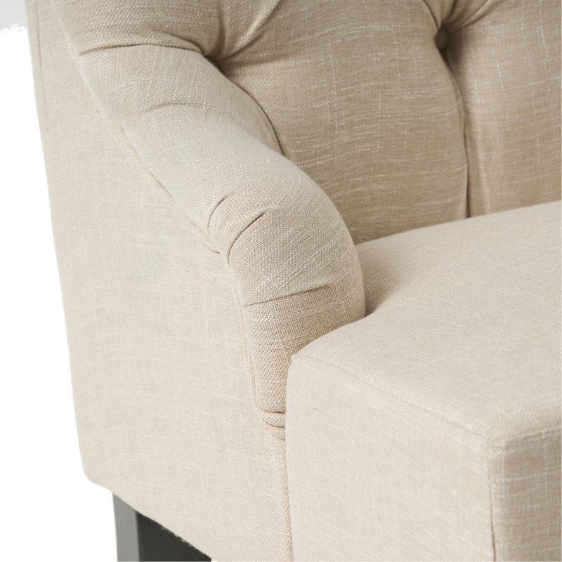 43.75" Recessed Arm Settee Seat: 17 inches high x 43 inches wide x 19 inches deep :Includes 1 settee, with wood