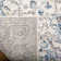 Christa Oriental Turquoise/Ivory Area Rug