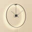 Ombra Aluminium Skeleton Wall Clock
