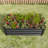 Rectangle Raised Garden Bed for Flowers Plants, Vegetables Herb