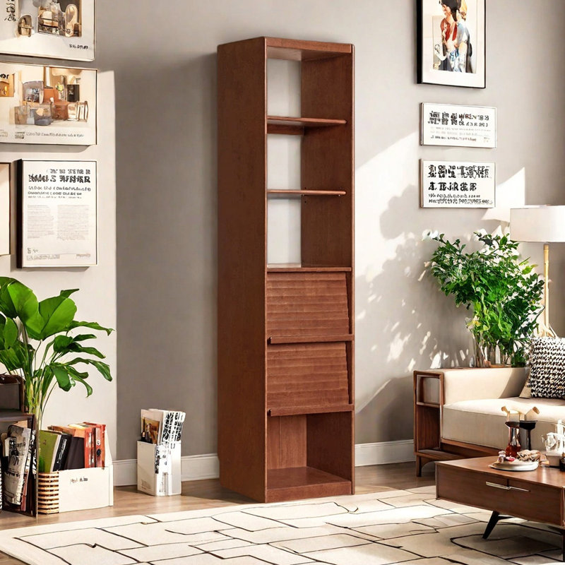 Kerlin, (4 Shelves) 78.74"H x 23.62"W x 12.6"D