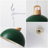 Karinne 1 - Light 11.81" Modern Single Metal Dome Pendant with Plug-In Switch for Kitchen Island Dining Room Entryway-450366763
