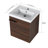Coryna 18'' Single Bathroom Vanity with Ceramic Top-1211436259-1251919328