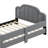 Didula Upholstered Daybed with Cloud Shaped Headboard-315458577-315458578