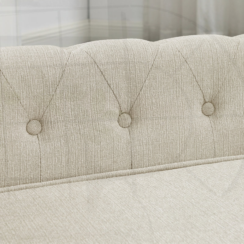 Canapé surélevé pour petits et moyens chiens, Beige