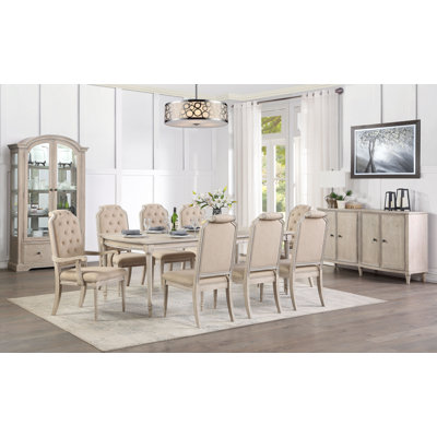 Chung 19'' H Tufted Upholstered Side Chair