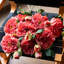 Paquet de 5 fausses fleurs artificielles