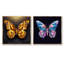"Papillon rose et or" 2 pièces-1324226516-1324226522