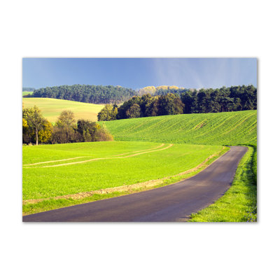 Dirt Road - Wrapped Canvas Print