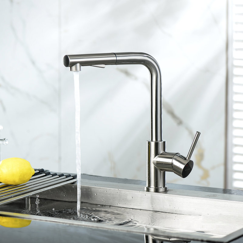 MD Bath Pull Out Kitchen Faucet
