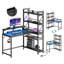 Darnecia L-Shaped Computer Desk with Power Outlet-577609125