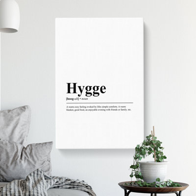 Hygge - Wrapped Canvas
