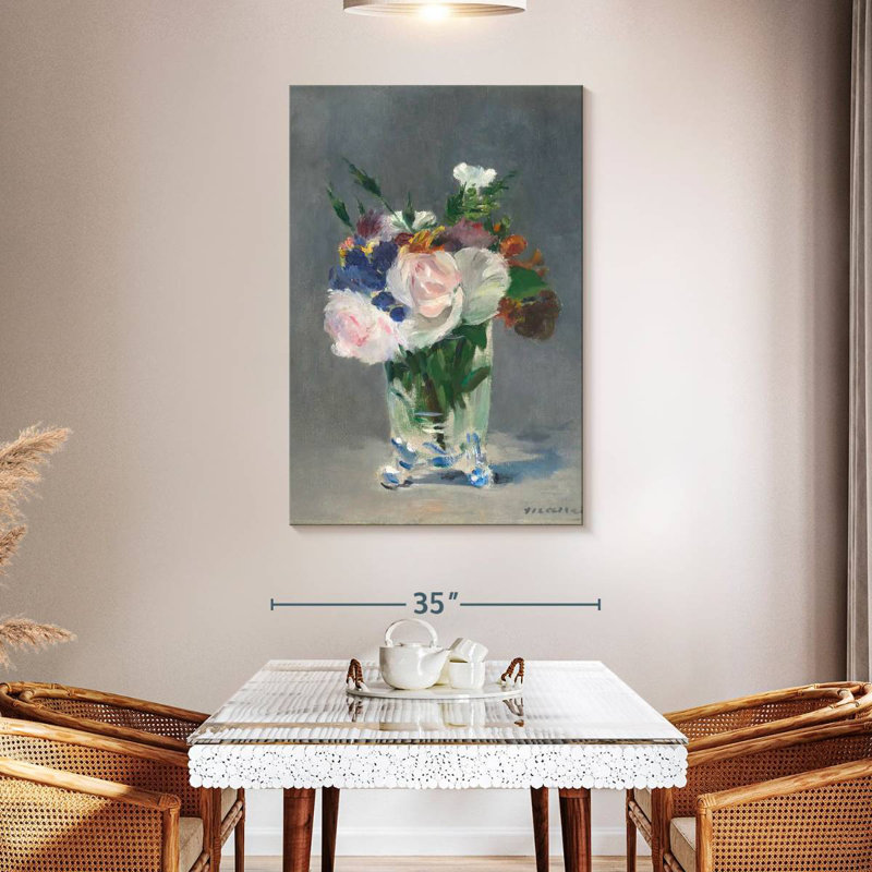 Vase en cristal Harnek, H 48 po x l 32 po