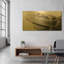« Bonanzaville Antiques 01 » de Gordon Semmens, tableau mural en métal doré, 122 x 61 cm-135848420
