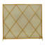 Diamonds Single Panel Fireplace Screen