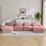 Compression Sofa, U Shape Sofa, Corduroy Sofa