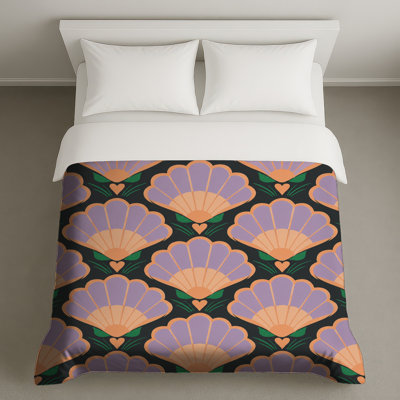 Shell Pattern Motif Duvet Covers