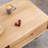 Solid Oak Coffee Table with Open Storage