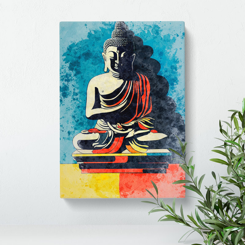 Buddha Beauty - Print, Wrapped Canvas, 50cm H x 35cm W x 3cm D, No Matte