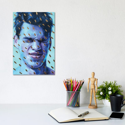 Gold Dots by Oleksandr Balbyshev - Wrapped Canvas Gallery-Wrapped Canvas Giclée