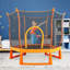 Trampoline pour tout-petits avec filet de sécurité et balles
