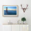 Golden Gate Bridge in the Clouds - Picture Frame Painting Print-55608599-55608600