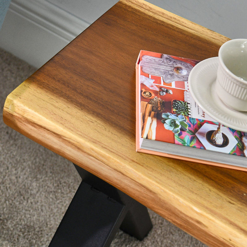 Solid Wood Bench, 45.7cm H x 78.7cm W x 33cm D