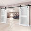 Porte standard en verre givré Mela-58144389