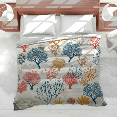 Coral Marine Cotton Blend Comforter