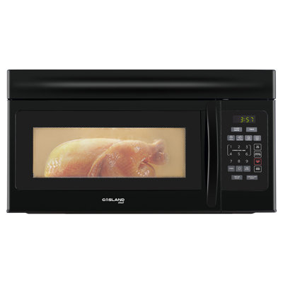 30 Inch Over-the-Range Microwave Oven with 1.6 Cu. Ft. Capacity Microwave Oven in Black