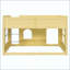 Lit mezzanine pour enfants avec lumière DEL chaude-131124981-131124982