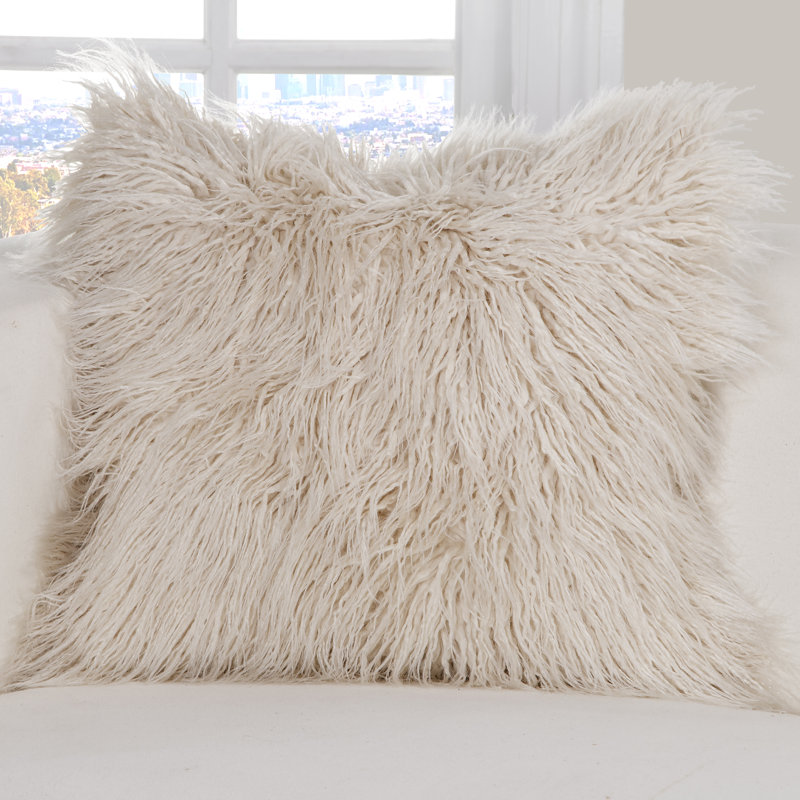 Llama Animal Print Reversible Throw Pillow, 20" x 20"
