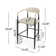 Amen Upholstered Bar Stools