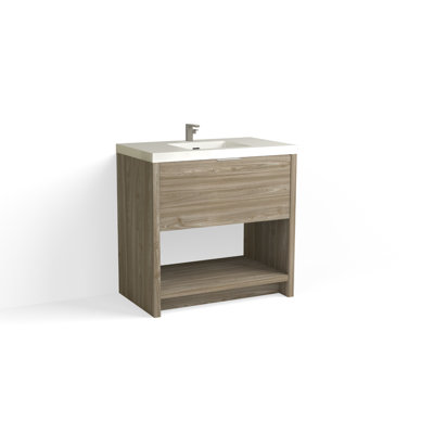 Vista 36" W Freestanding Single Bathroom Vanity