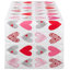 Nappes et chemins de table de Saint-Valentin