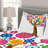 Traditional Polyester Floral Coverlet-35367549
