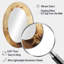 Miroir mural brun-4787033
