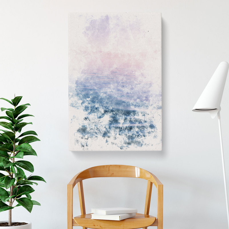 Lake Garda Italy - Wrapped Canvas Painting, 60cm H x 40cm W x 3cm D