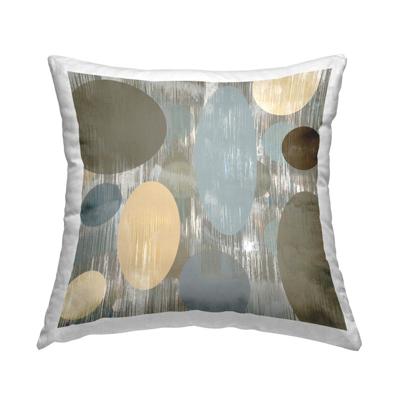 Polyester Throw Square Pillow Cover & Insert