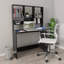 Bureau d'ordinateur avec tablettes Charlsea-1343864936