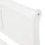 Lit plateforme avec base de lit en bois et sommier avec base de lit et support en lattes de bois-1430282883