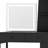 Modern Black Vanity Table with LED Mirror, Built-In Power Hub & Ample Storage